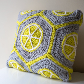 Citrus Cushion Crochet Pattern Pillow