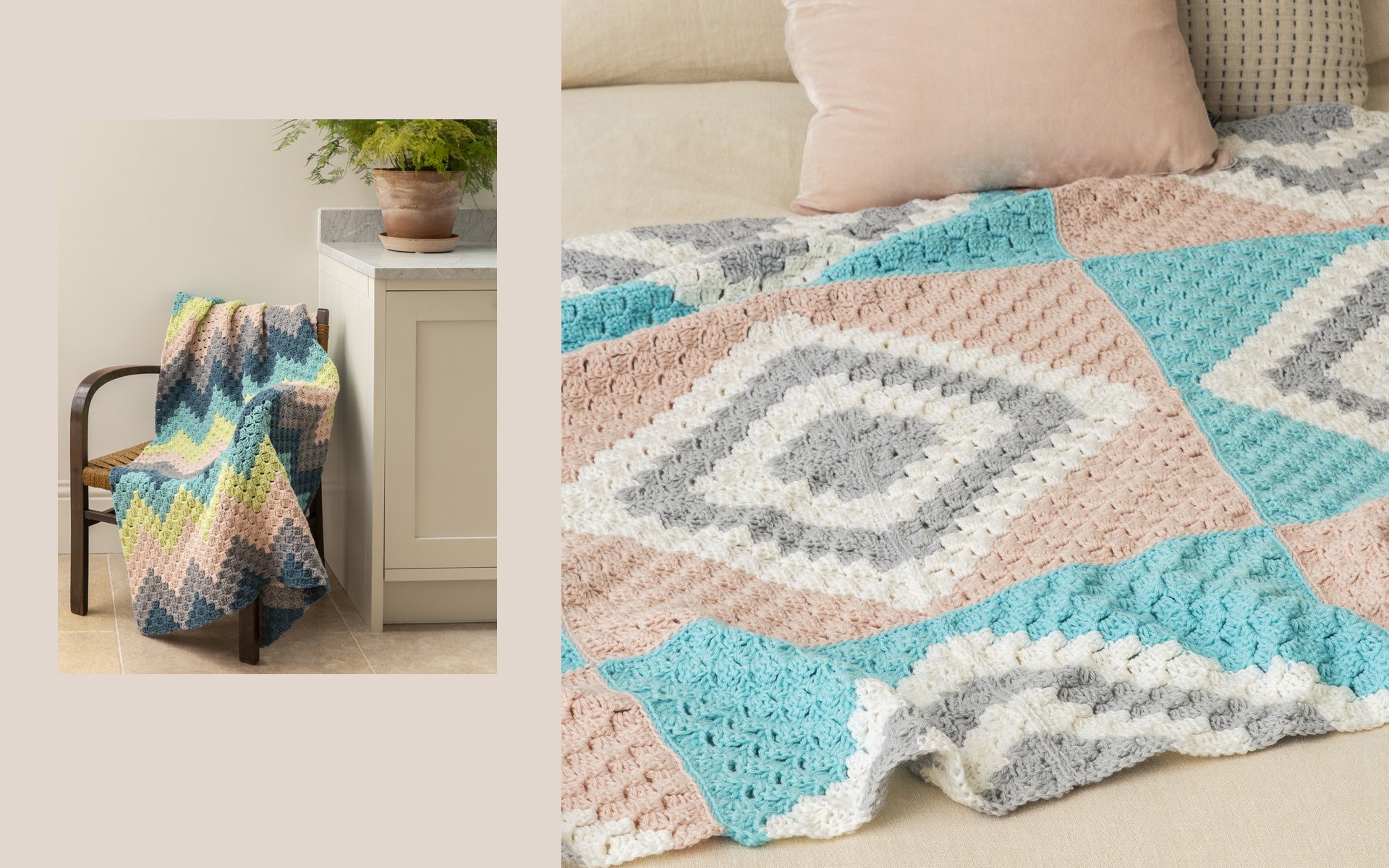 corner to corner blankets to crochet, corner to corner afghans, c2c